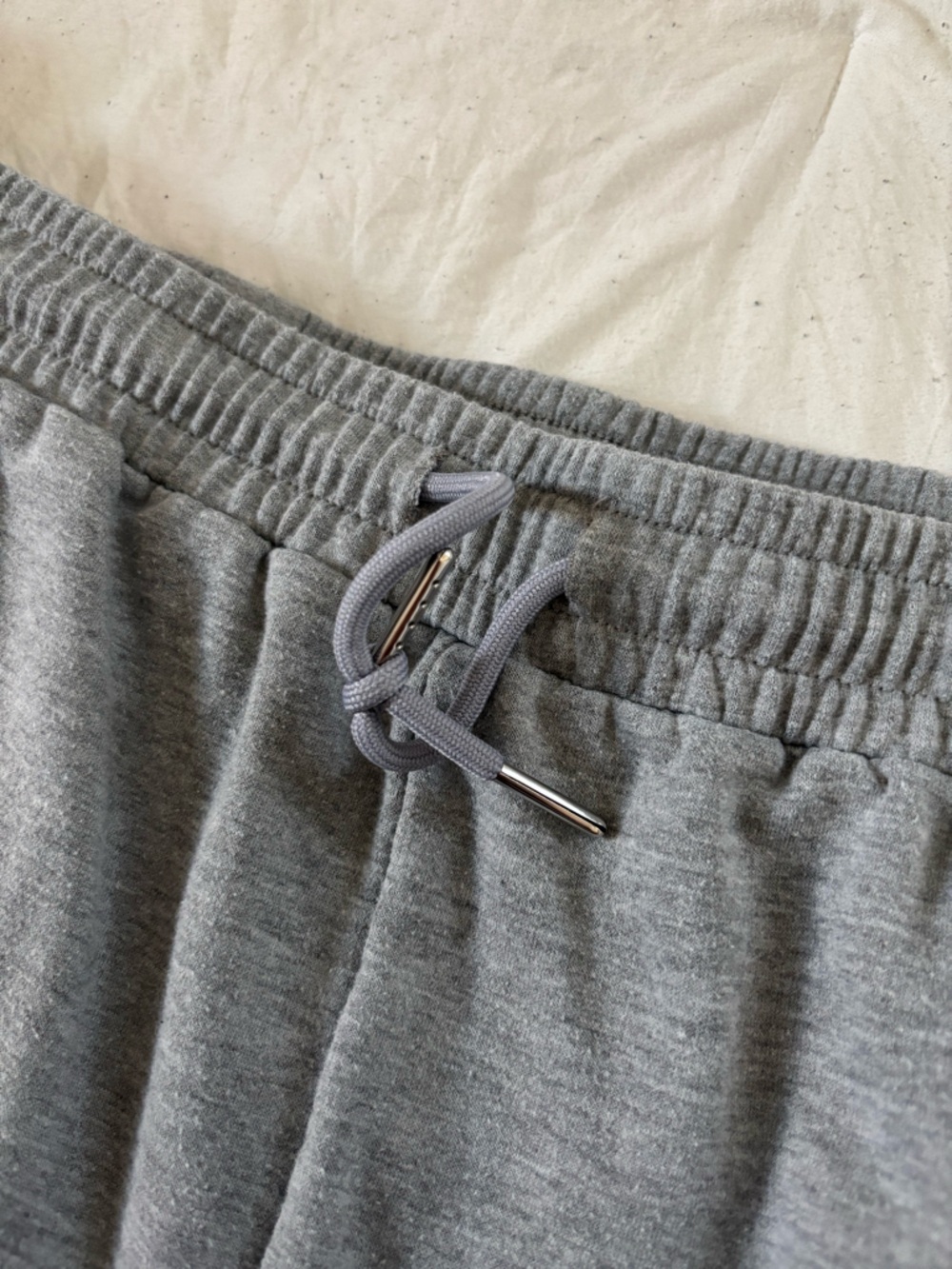 Everyday Wide-Leg Sweatpants — Gray